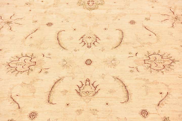 7' 2 x 9' 8 Hand Knotted Peshawar Ziegler Rug