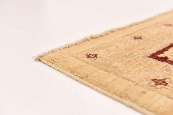 7' 2 x 9' 8 Hand Knotted Peshawar Ziegler Rug