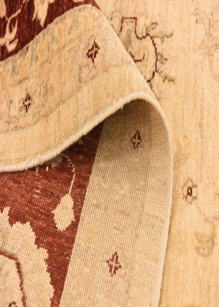 7' 2 x 9' 8 Hand Knotted Peshawar Ziegler Rug