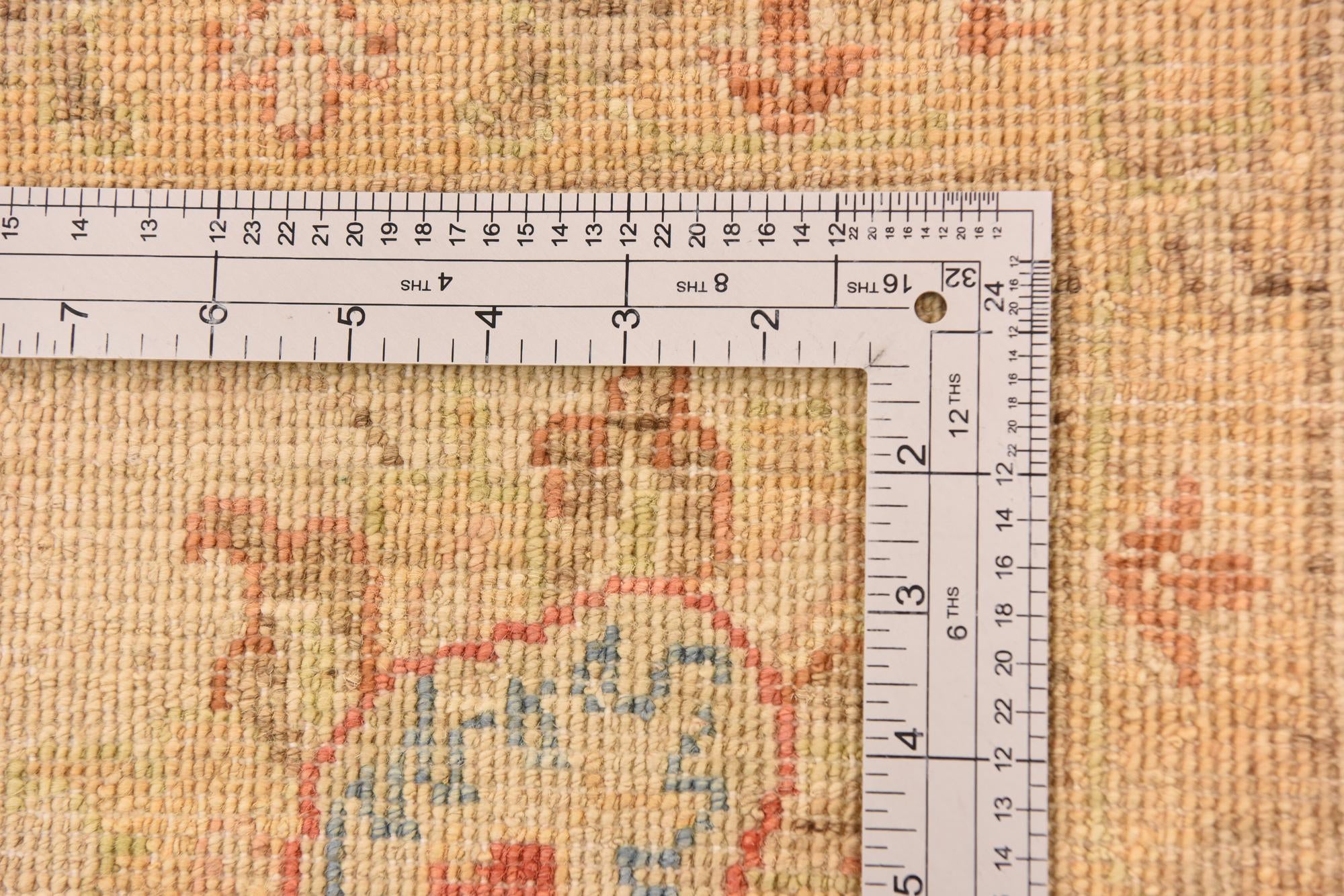6' 9 x 10' 5 Hand Knotted Peshawar Ziegler Rug