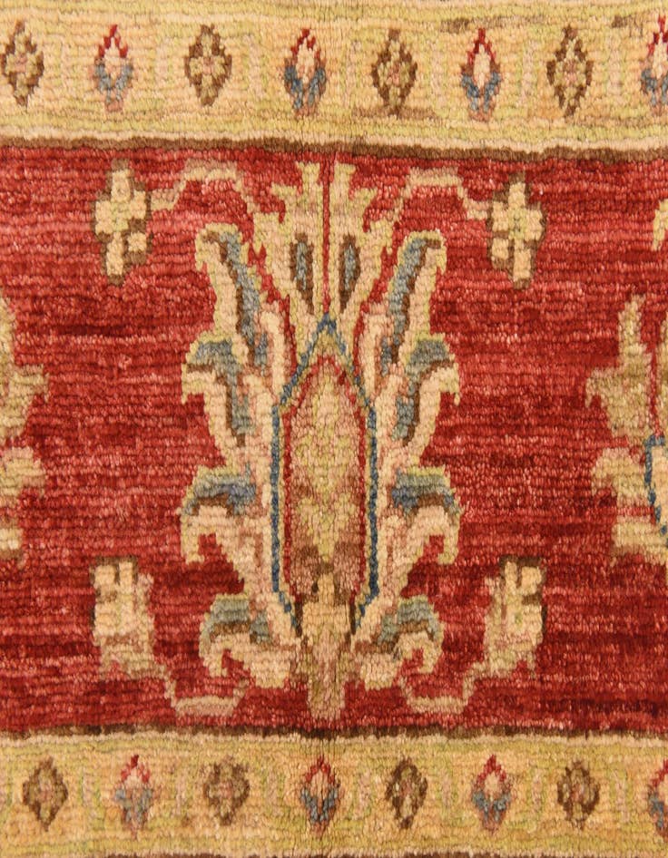 Detail image of 5' 1 x 6' 9  Hand Knotted Peshawar Ziegler Rug
