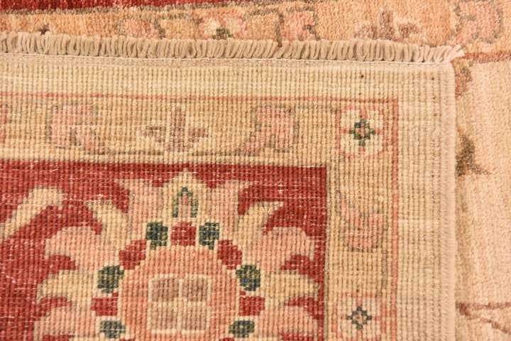 5' 1 x 6' 4 Hand Knotted Peshawar Ziegler Rug