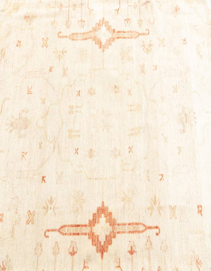 Detail image of 9' 10 x 17' 3  Hand Knotted Peshawar Ziegler Oriental Rug