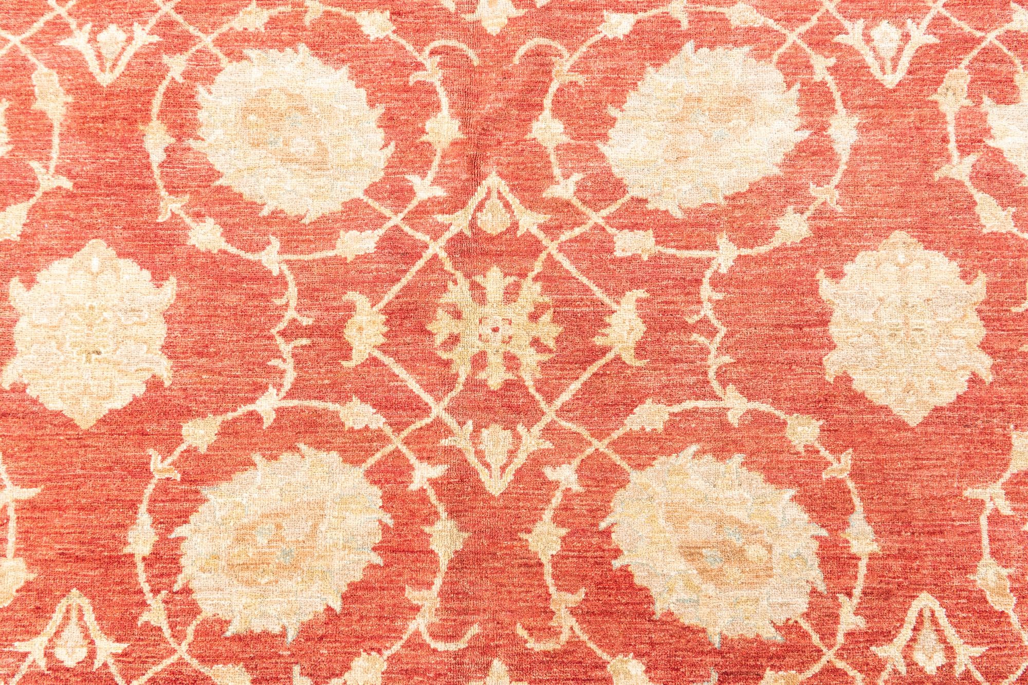 10' x 13' 4 Hand Knotted Peshawar Ziegler Rug