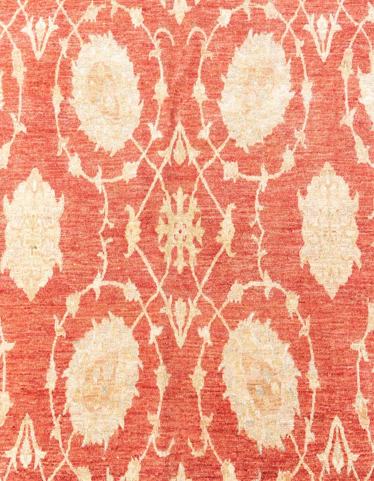 Detail image of 10' x 13' 4  Hand Knotted Peshawar Ziegler Rug