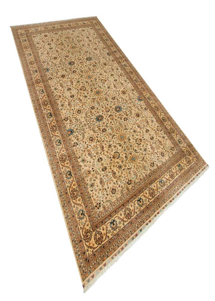 13' x 20' 6 Hand Knotted Peshawar Ziegler Rug