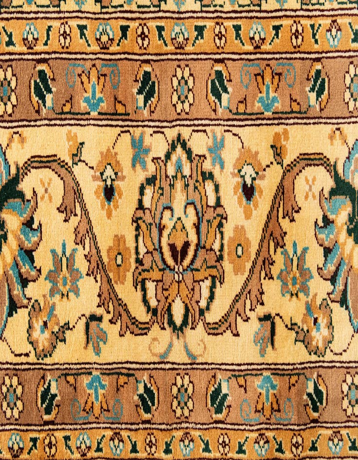 Detail image of 13' x 20' 6  Hand Knotted Peshawar Ziegler Rug