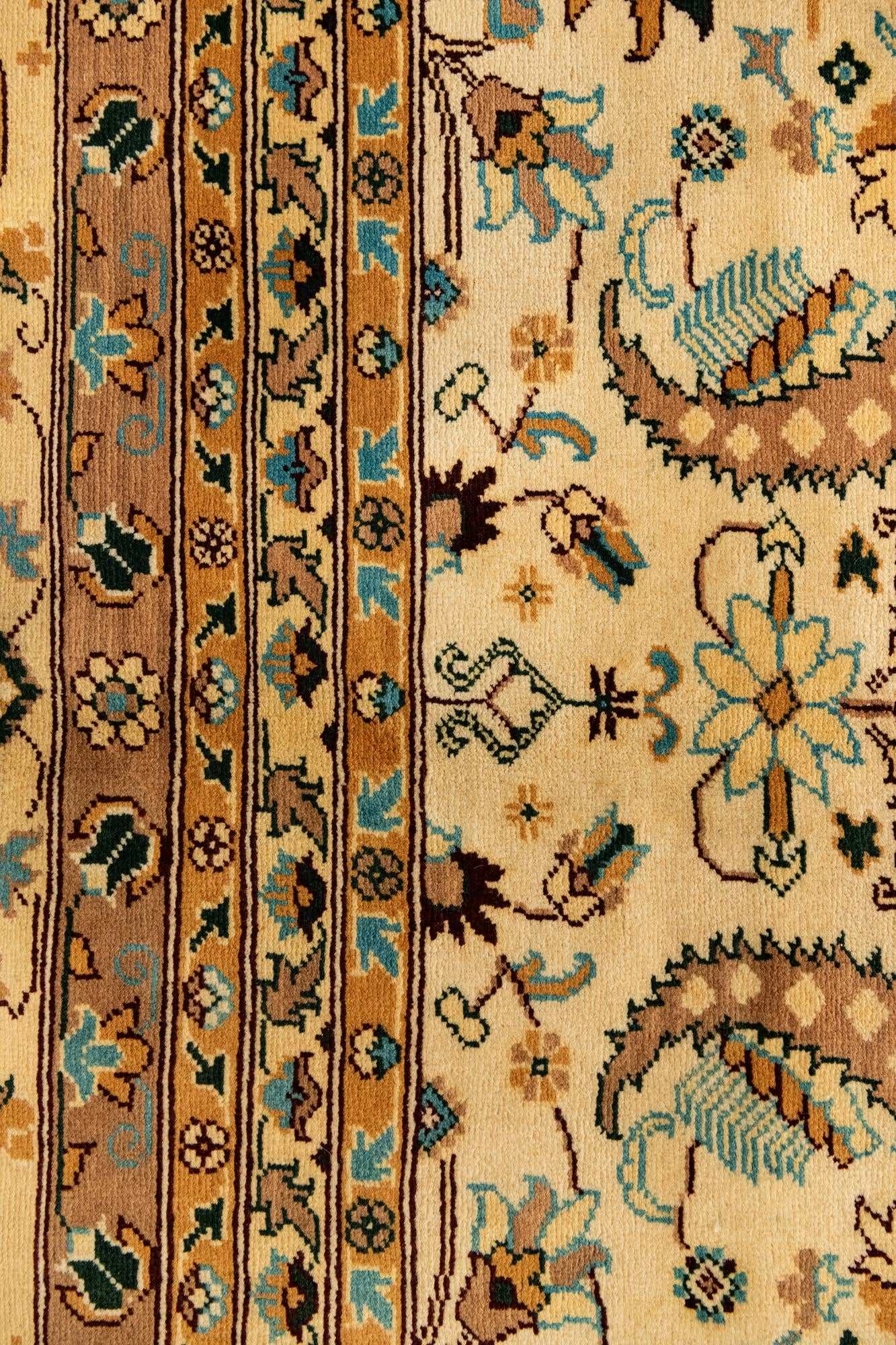 13' x 20' 6 Hand Knotted Peshawar Ziegler Rug