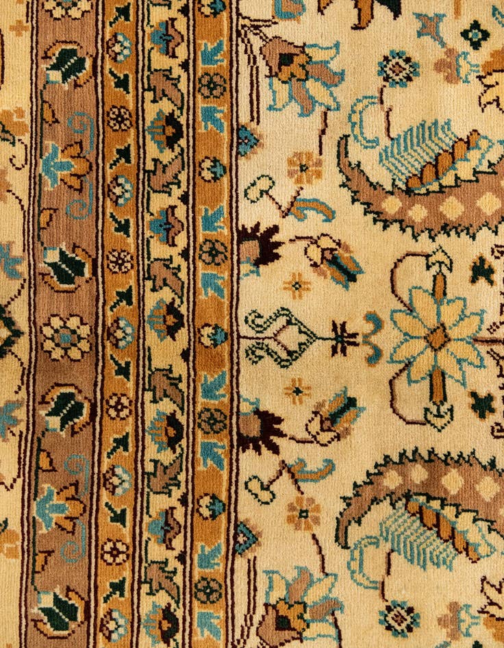 Detail image of 13' x 20' 6  Hand Knotted Peshawar Ziegler Rug