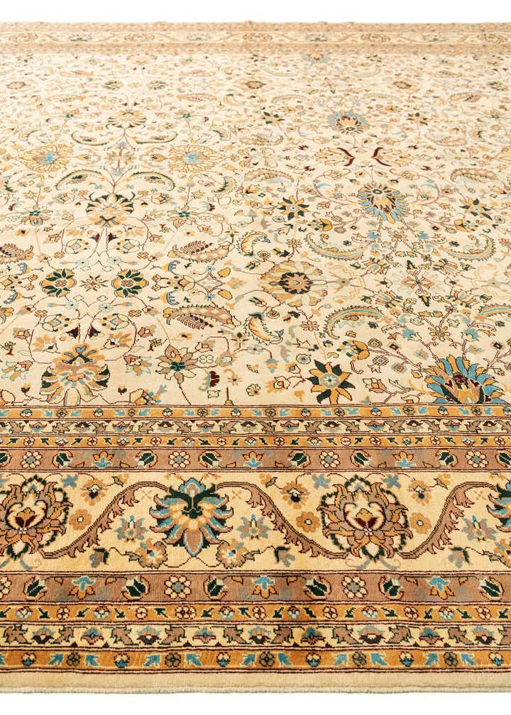 13' x 20' 6 Hand Knotted Peshawar Ziegler Rug