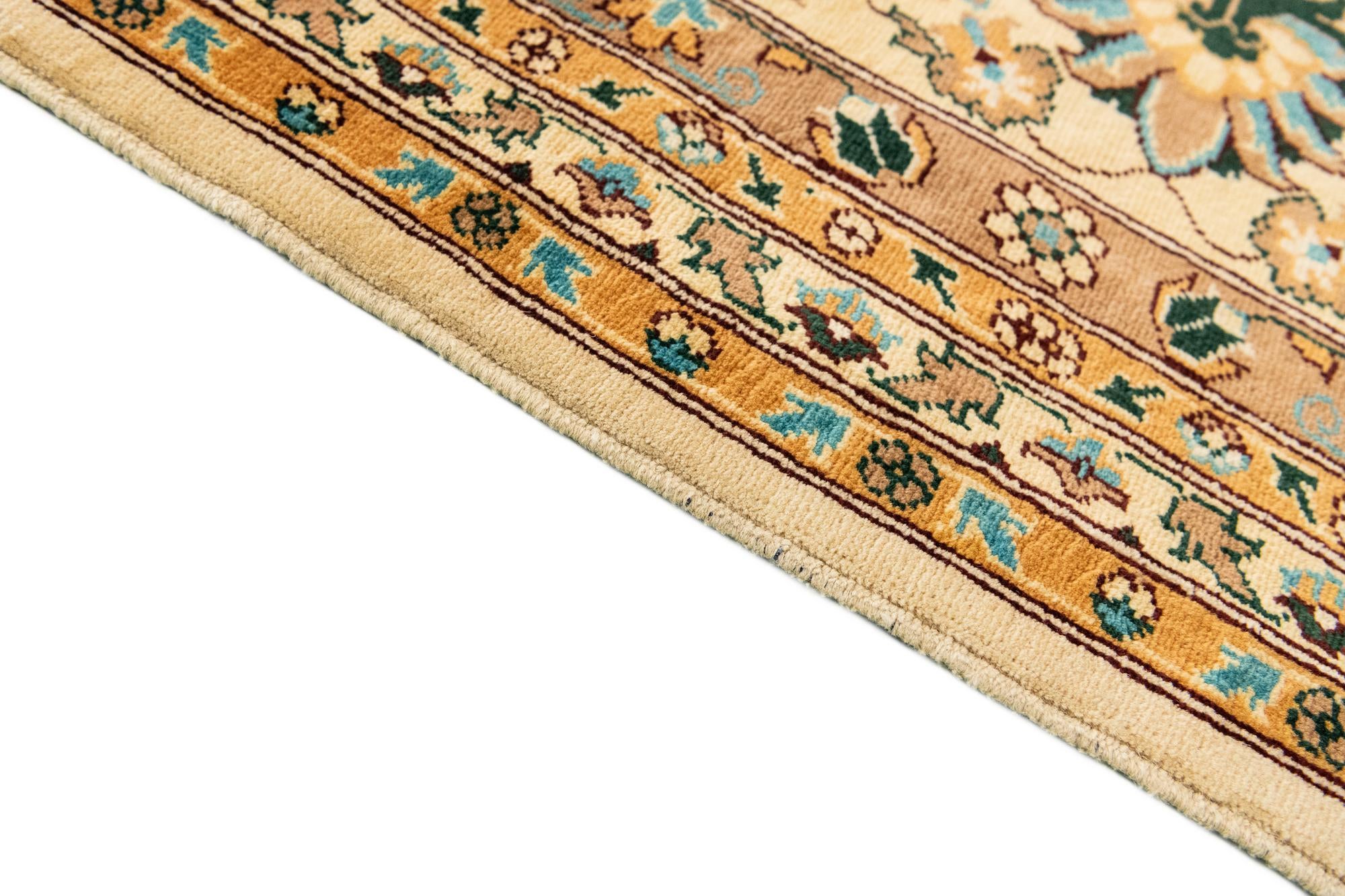 13' x 20' 6 Hand Knotted Peshawar Ziegler Rug