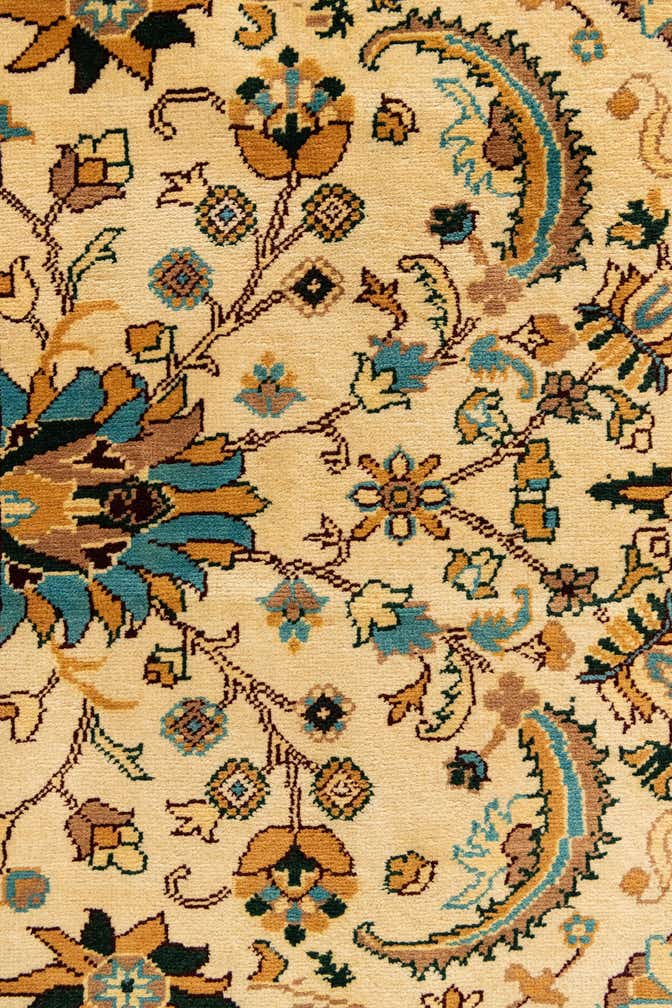 13' x 20' 6 Hand Knotted Peshawar Ziegler Rug