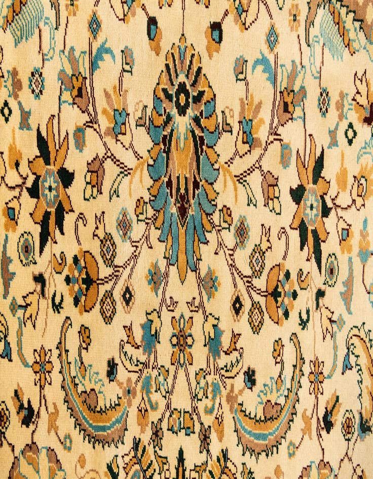 Detail image of 13' x 20' 6  Hand Knotted Peshawar Ziegler Rug