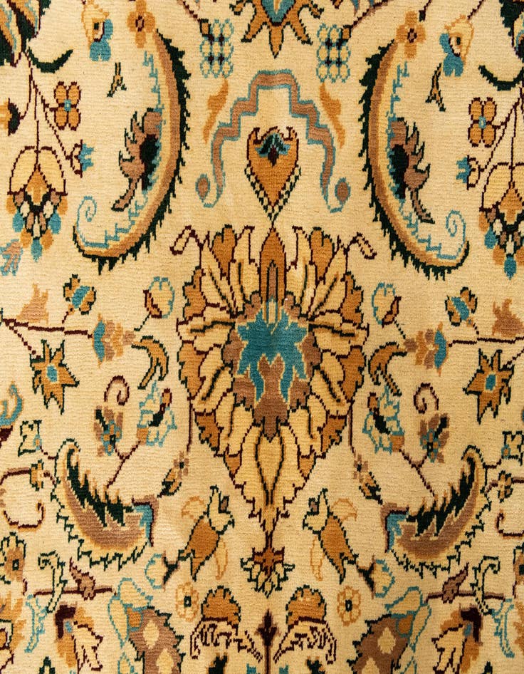 Detail image of 13' x 20' 6  Hand Knotted Peshawar Ziegler Rug