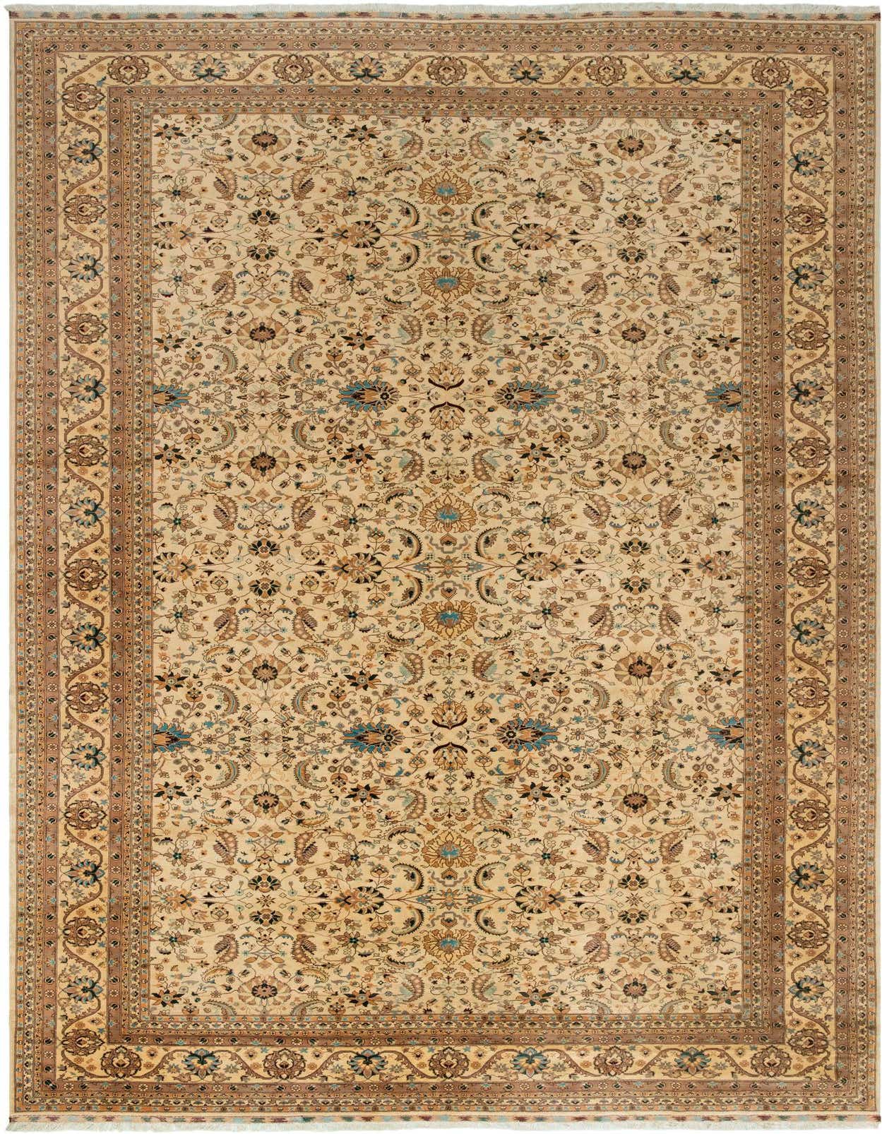 13' x 20' 6 Hand Knotted Peshawar Ziegler Rug
