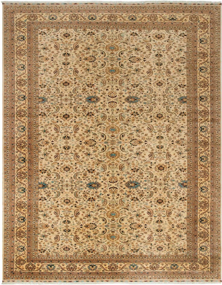 Detail image of 13' x 20' 6 Hand Knotted Peshawar Ziegler Rug