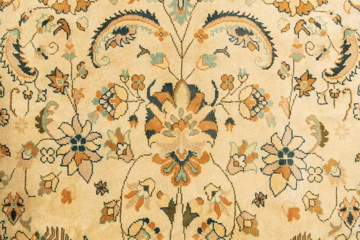 Detail image of 16' 5 x 32' 9 Hand Knotted Peshawar Ziegler Rug