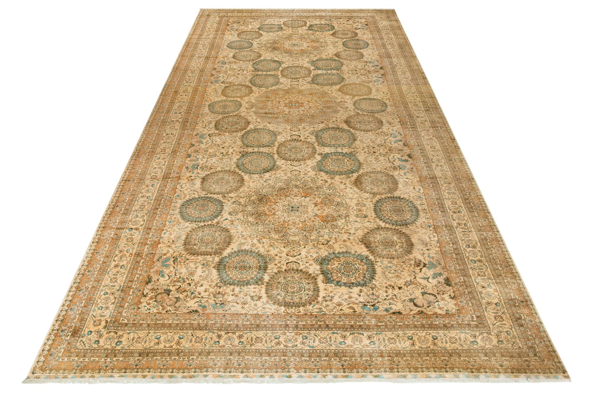 16' 5 x 34' 4 Hand Knotted Peshawar Ziegler Rug