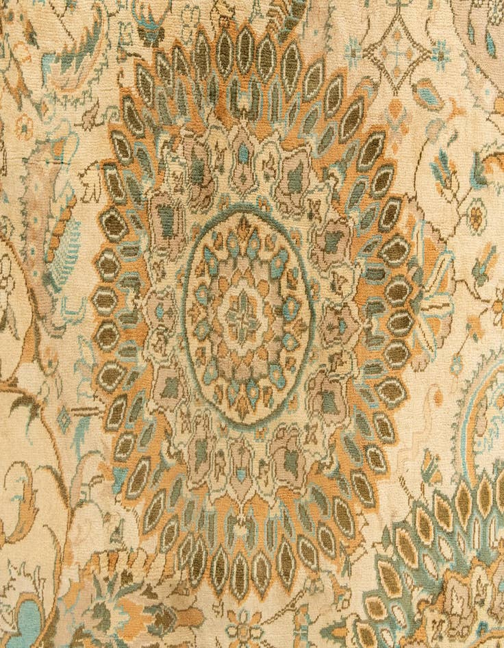Detail image of 16' 5 x 34' 4  Hand Knotted Peshawar Ziegler Rug