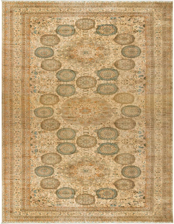Detail image of 16' 5 x 34' 4 Hand Knotted Peshawar Ziegler Rug