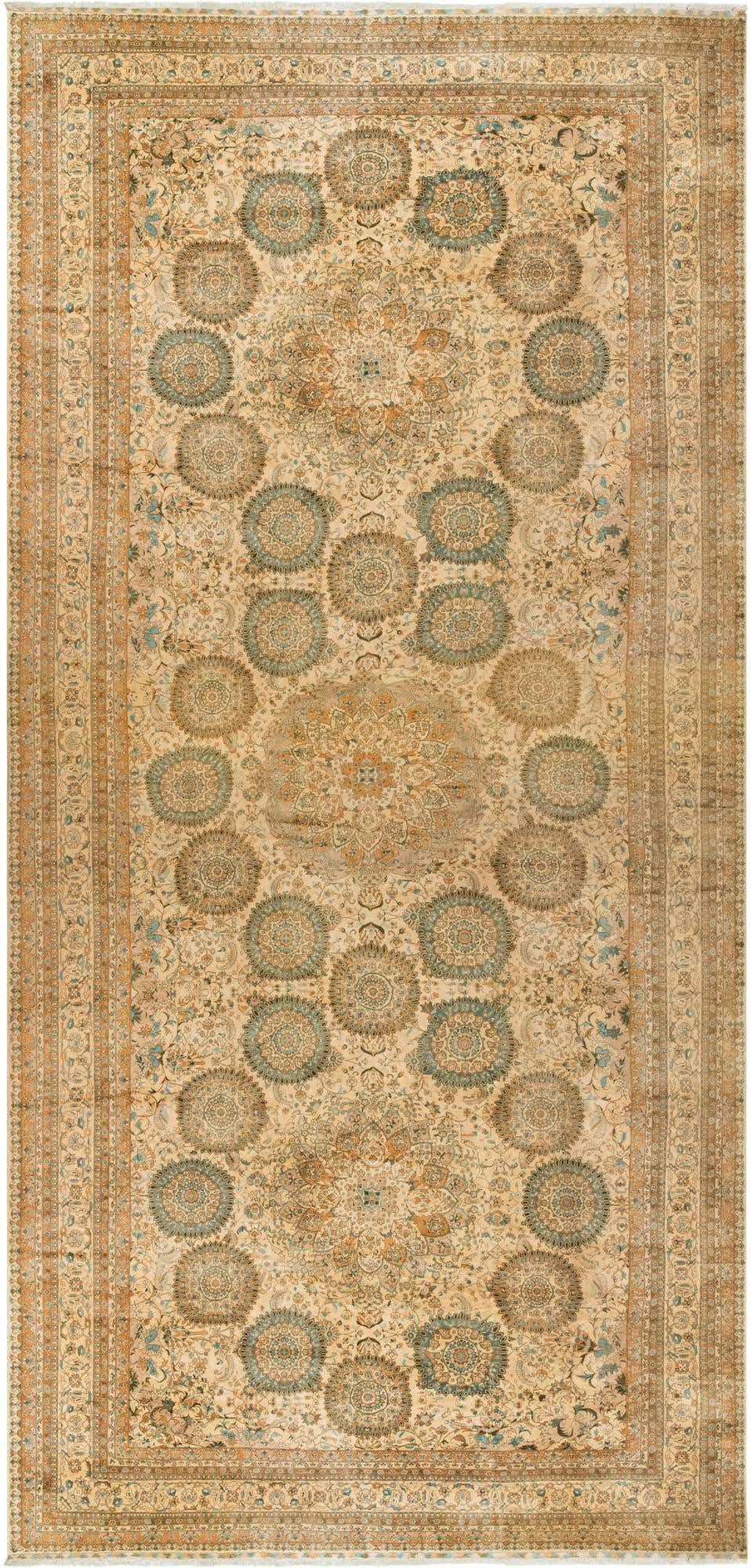 16' 5 x 34' 4 Hand Knotted Peshawar Ziegler Rug