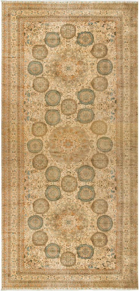 Detail image of 16' 5 x 34' 4 Hand Knotted Peshawar Ziegler Rug