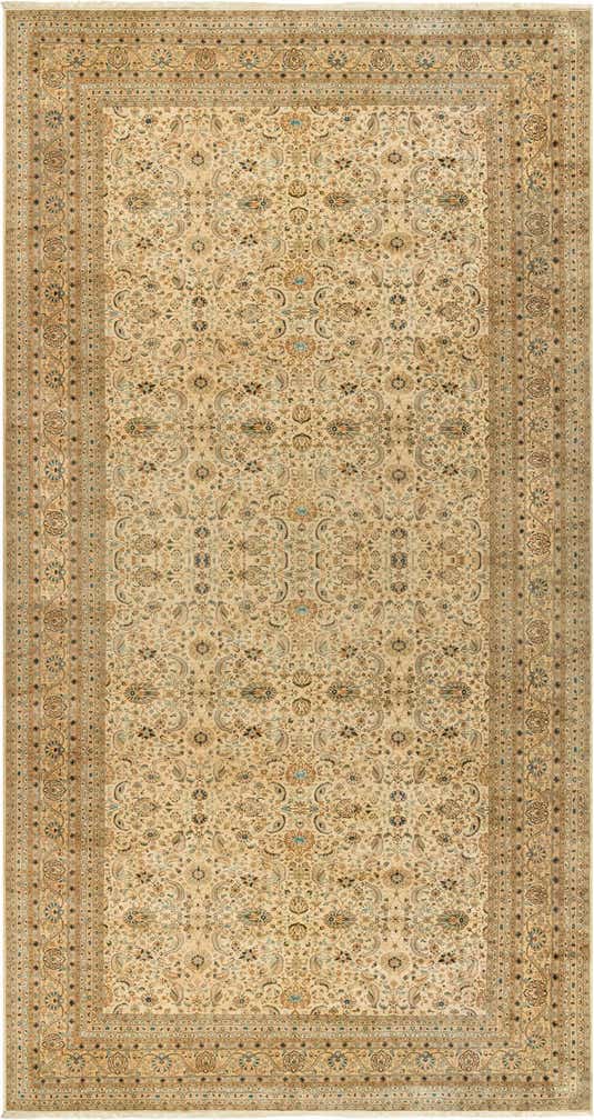 16' 9 x 31' 4 Hand Knotted Peshawar Ziegler Rug