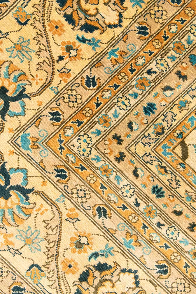 16' 8 x 22' 6 Hand Knotted Peshawar Ziegler Rug