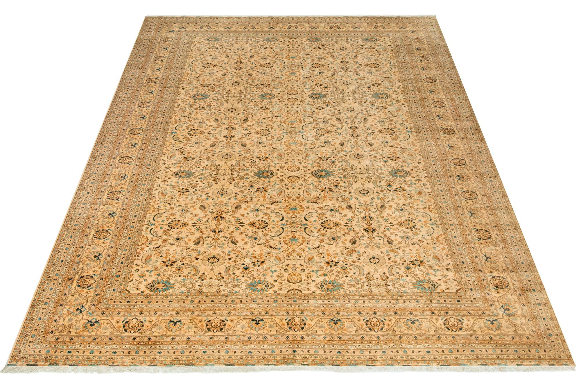 16' 8 x 22' 6 Hand Knotted Peshawar Ziegler Rug