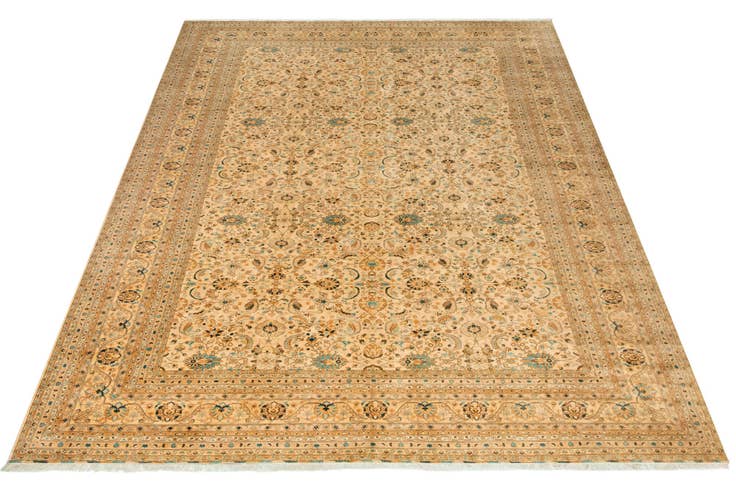 Detail image of 16' 8 x 22' 6 Hand Knotted Peshawar Ziegler Rug