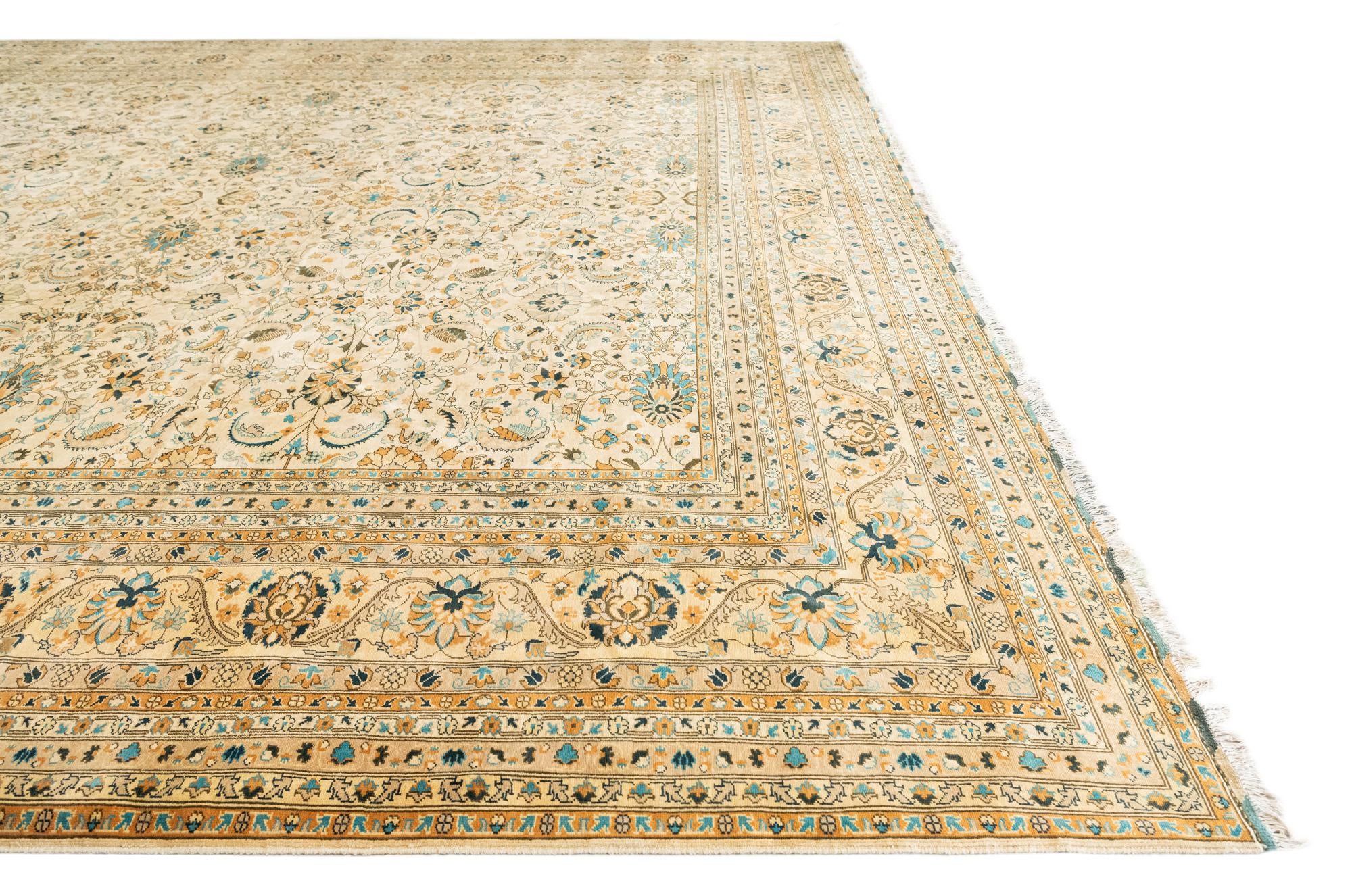 16' 8 x 22' 6 Hand Knotted Peshawar Ziegler Rug