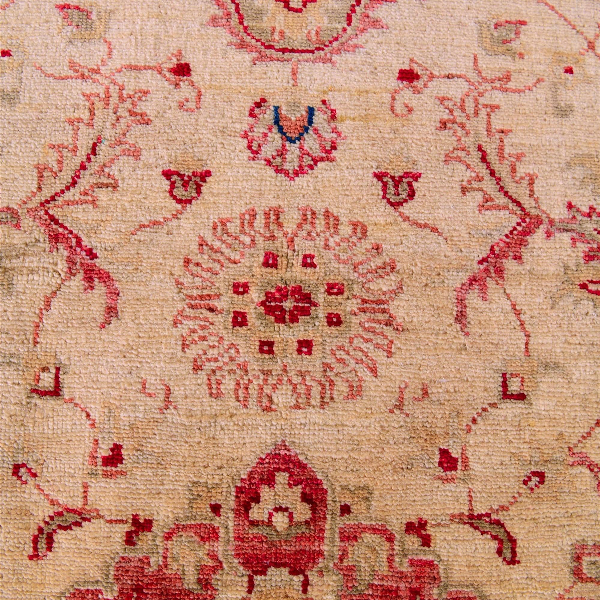 125cm x 170cm Hand Knotted Peshawar Ziegler Rug