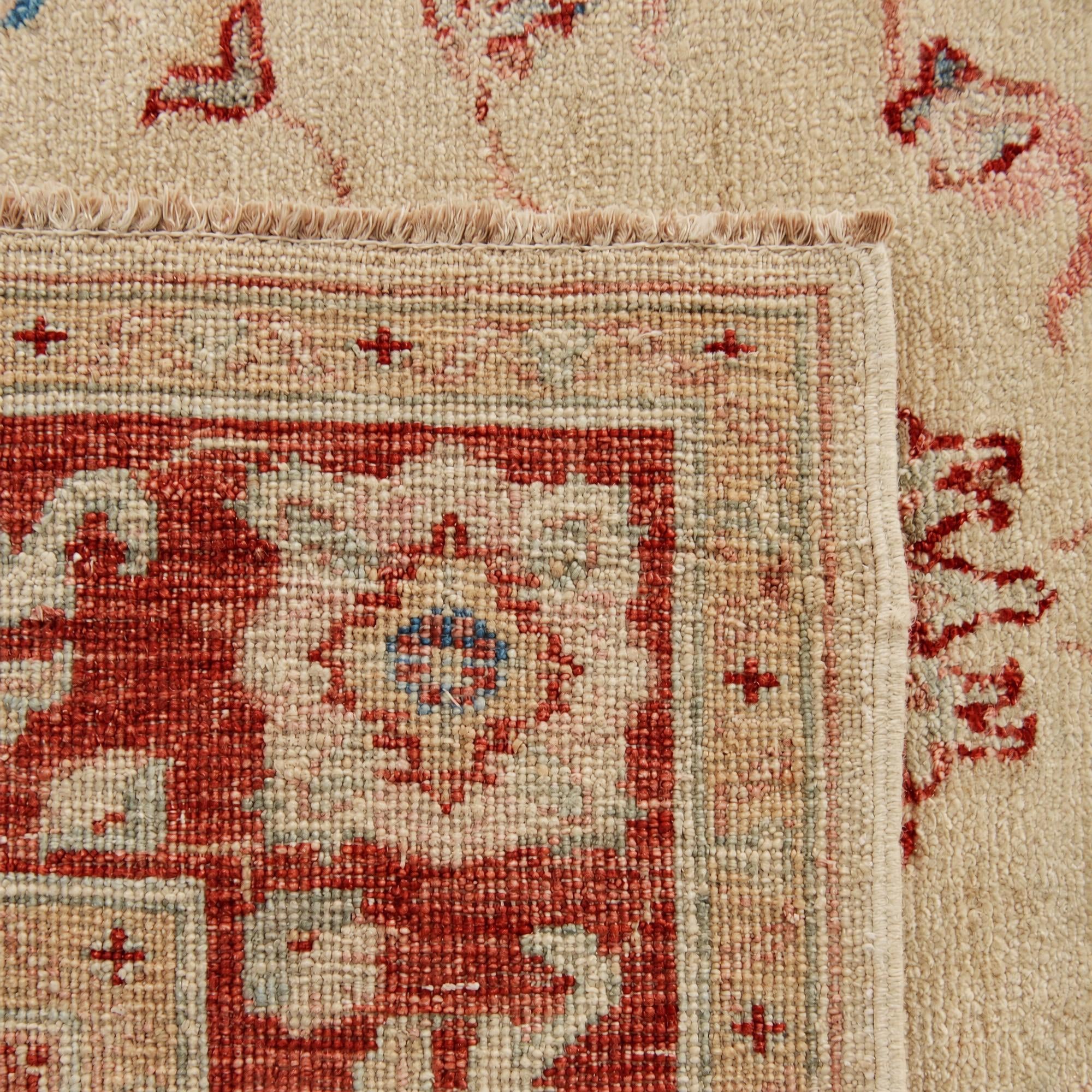 120cm x 200cm anudado a mano Peshawar Ziegler Alfombra