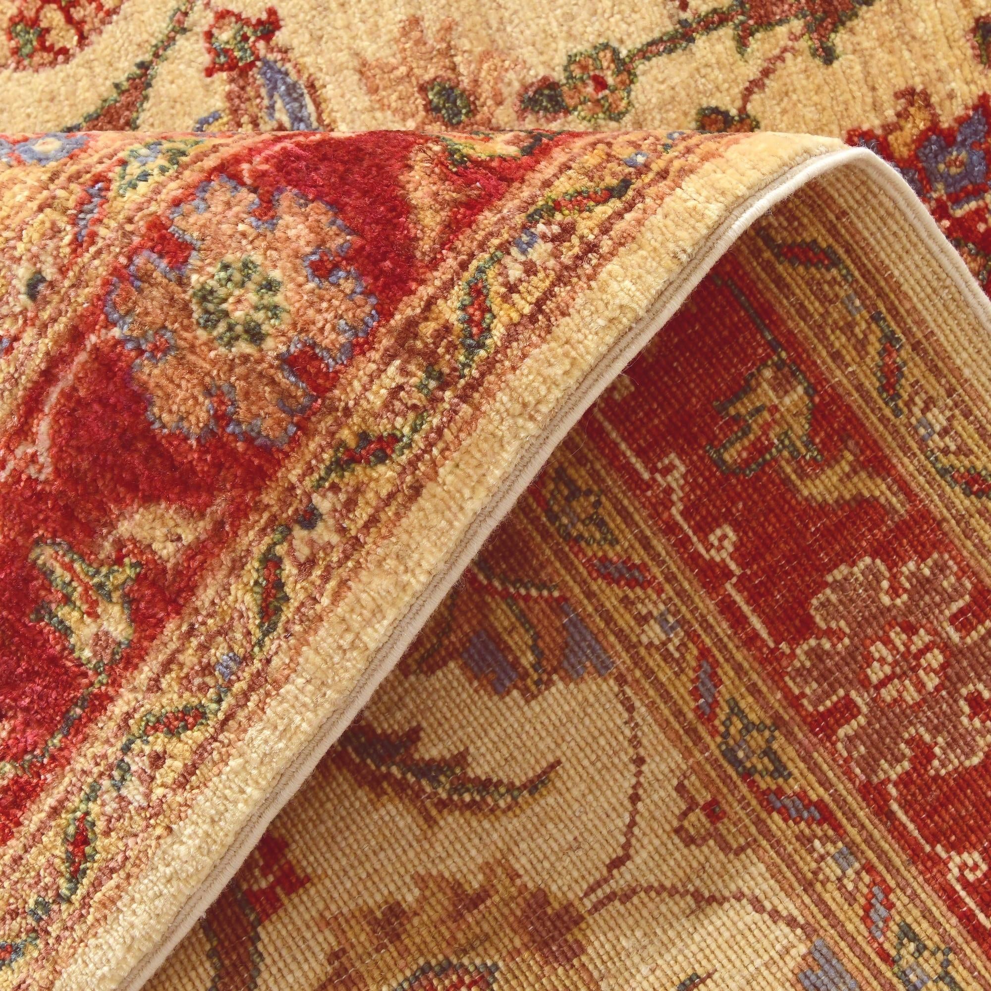 4' x 6' 2 Hand Knotted Peshawar Ziegler Rug