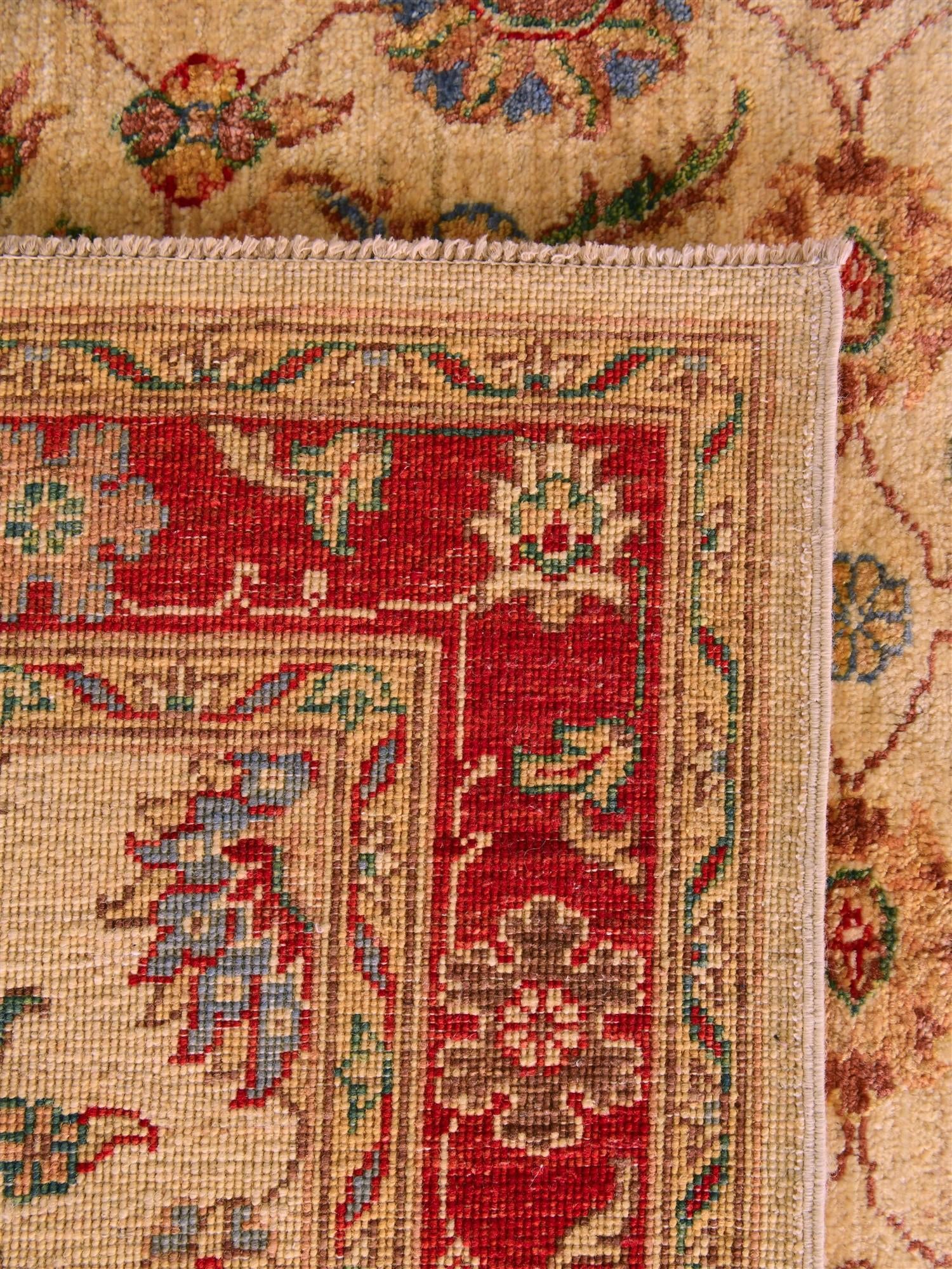 4' x 6' 2 Hand Knotted Peshawar Ziegler Rug