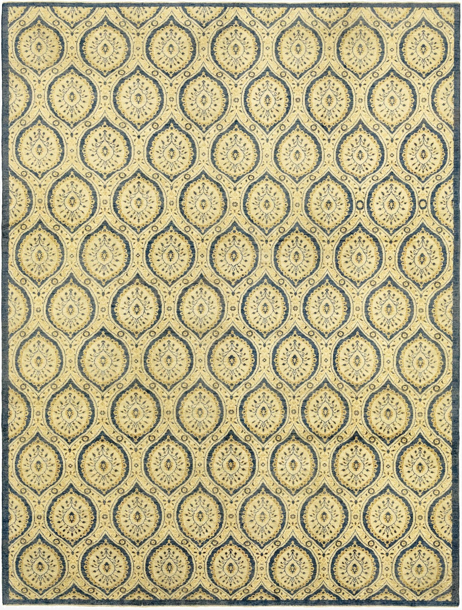 8' 10 x 12'  Hand Knotted Peshawar Ziegler Rug