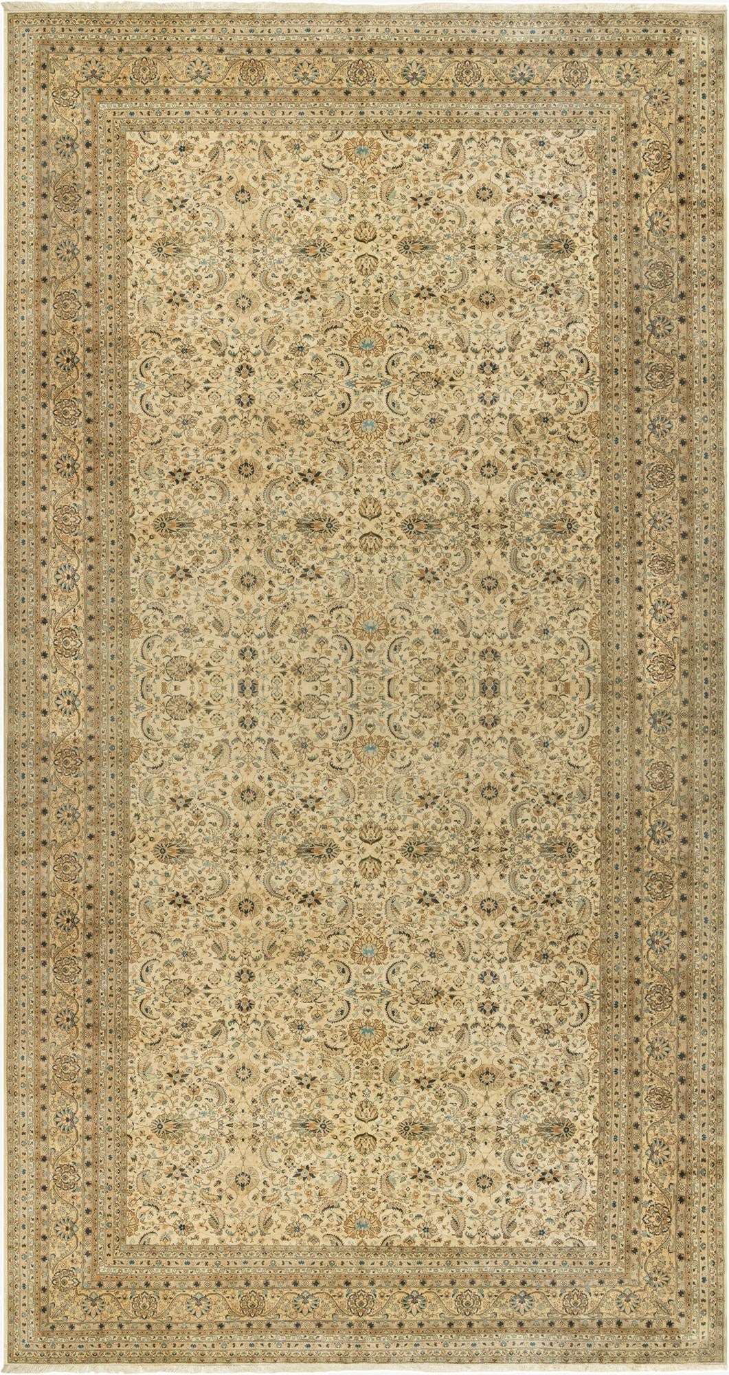 16' 9 x 31' 4  Hand Knotted Peshawar Ziegler Rug