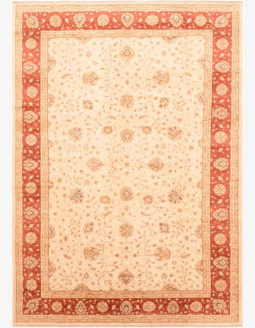 13' x 19' 1 Hand Knotted Peshawar Ziegler Rug