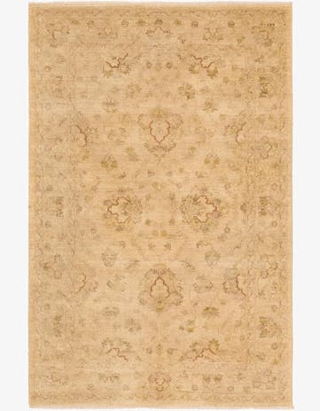 4' x 6' 1 Hand Knotted Peshawar Ziegler Rug