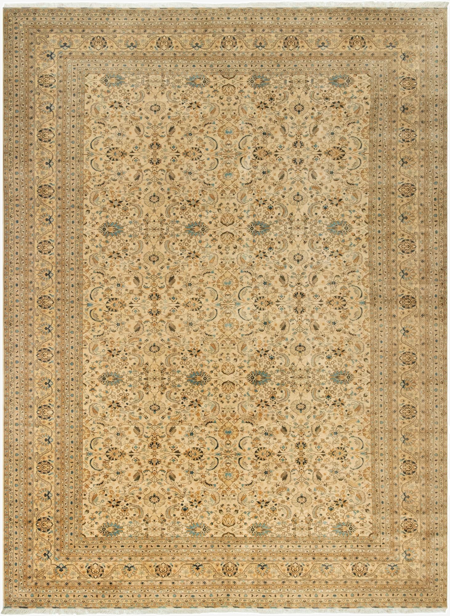 16' 8 x 22' 6  Hand Knotted Peshawar Ziegler Rug