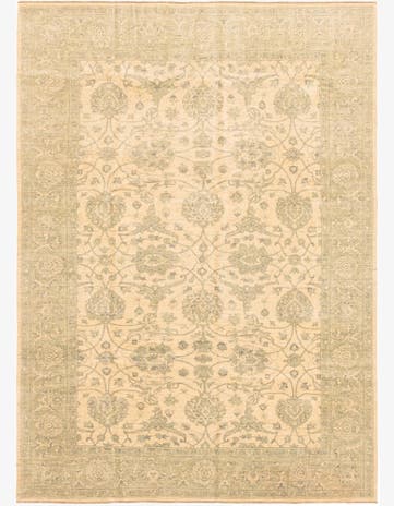 8' 4 x 11' 6 Hand Knotted Peshawar Ziegler Rug