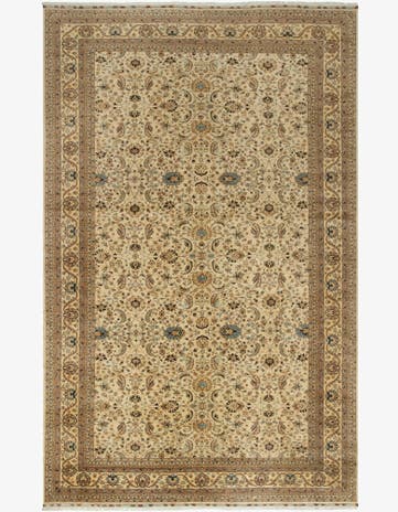 13' x 20' 6 Hand Knotted Peshawar Ziegler Rug
