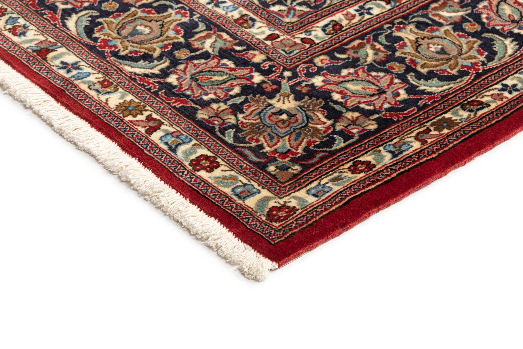 6' 4 x 9' 9 Hand Knotted Qom Persian Rug