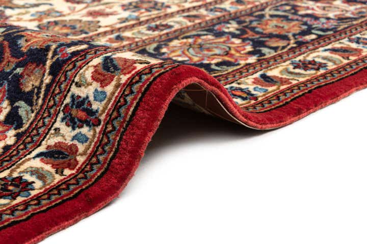 6' 10 x 9' 5 Hand Knotted Qom Persian Rug