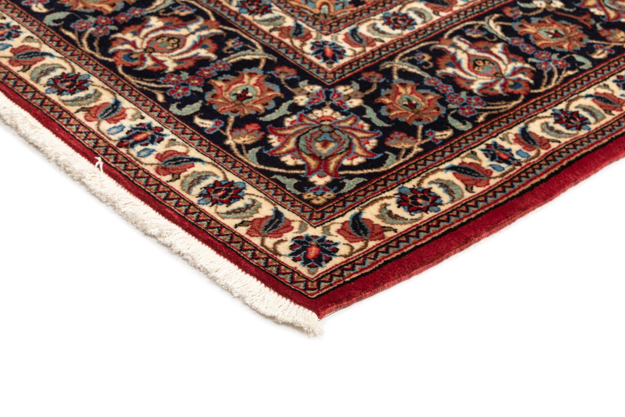 6' 10 x 9' 5 Hand Knotted Qom Persian Rug