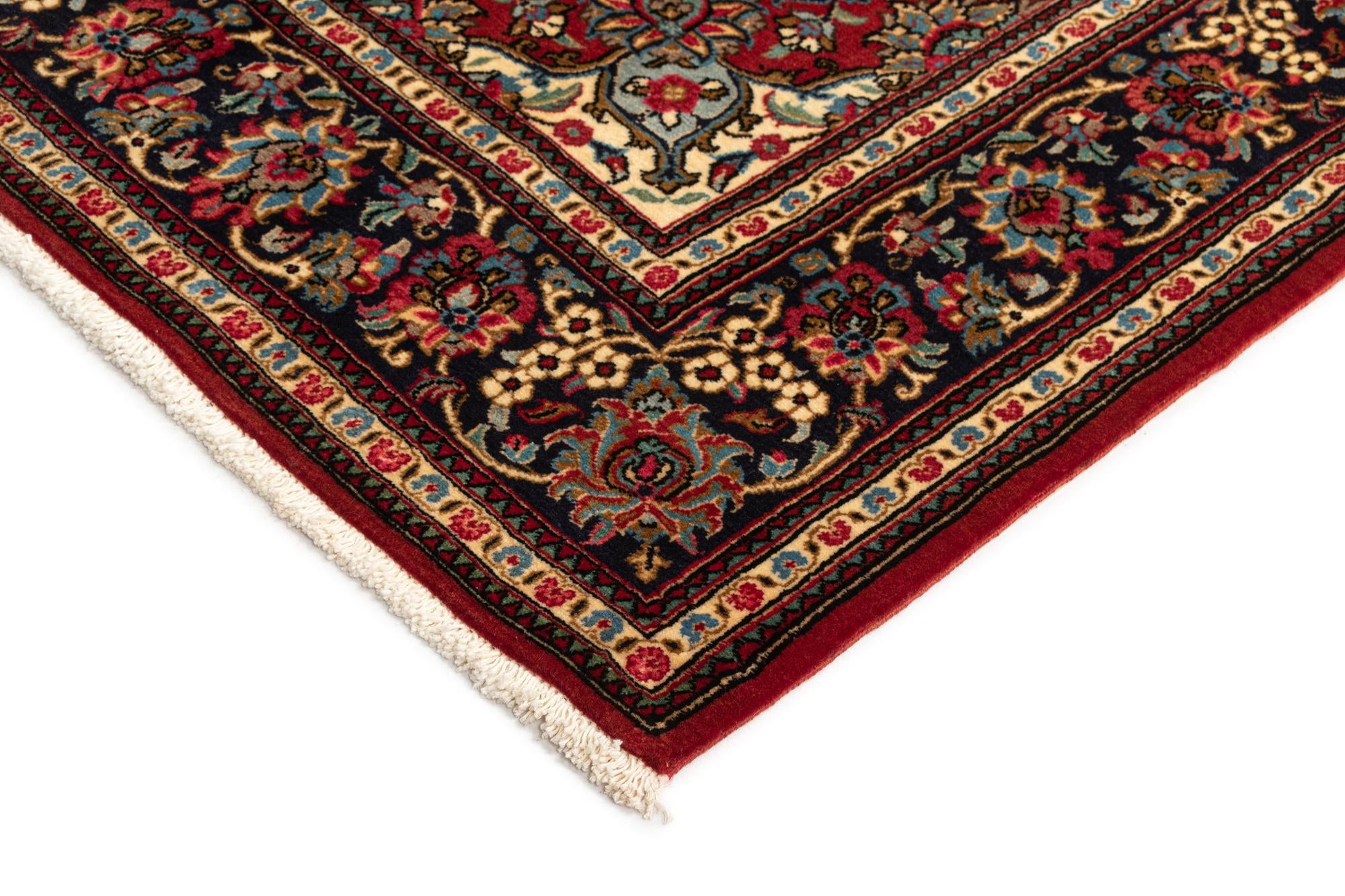 4' 8 x 7' 1 Hand Knotted Qom Persian Rug