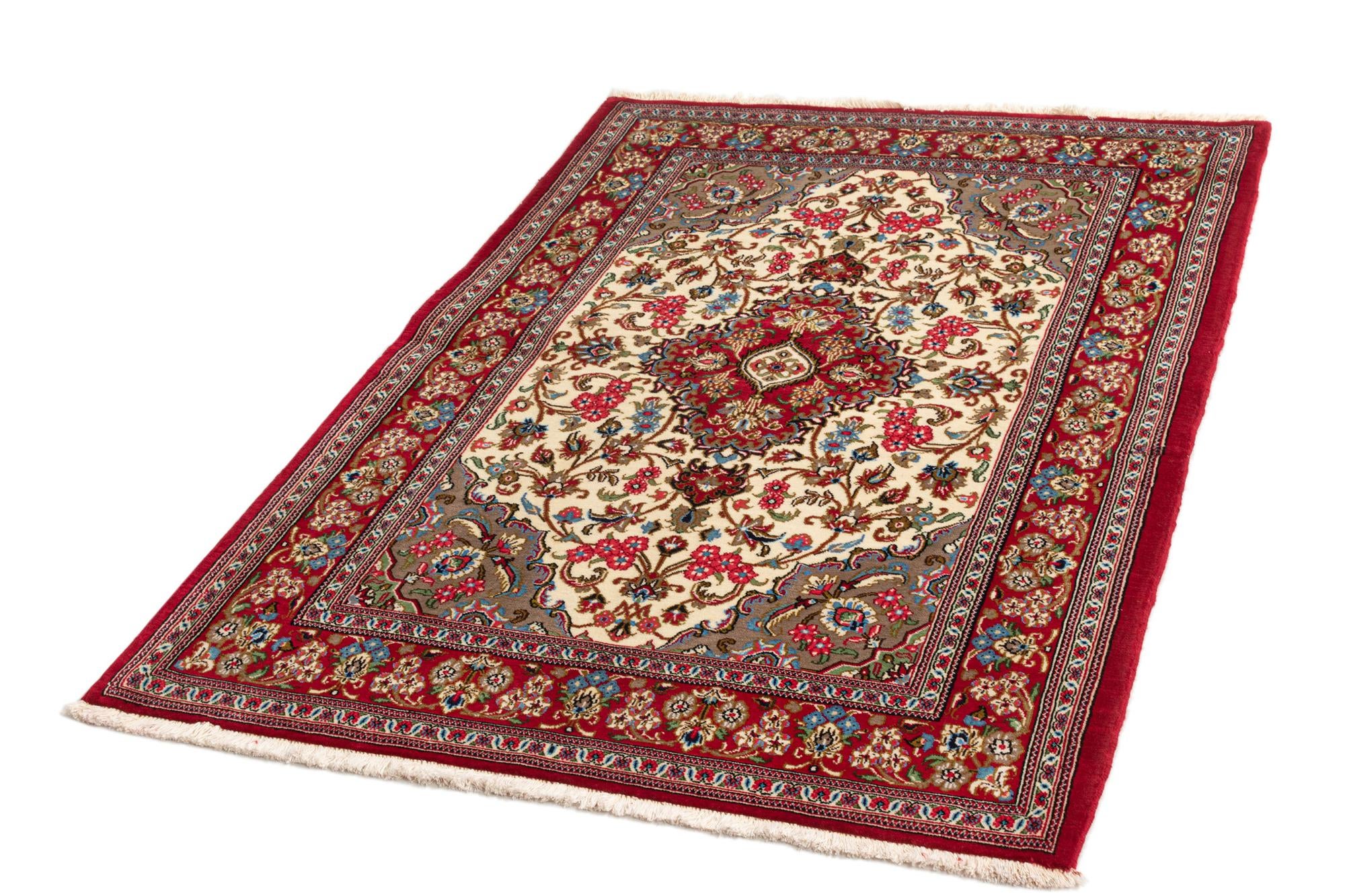 100cm x 155cm anudado a mano Qom Alfombra Persa