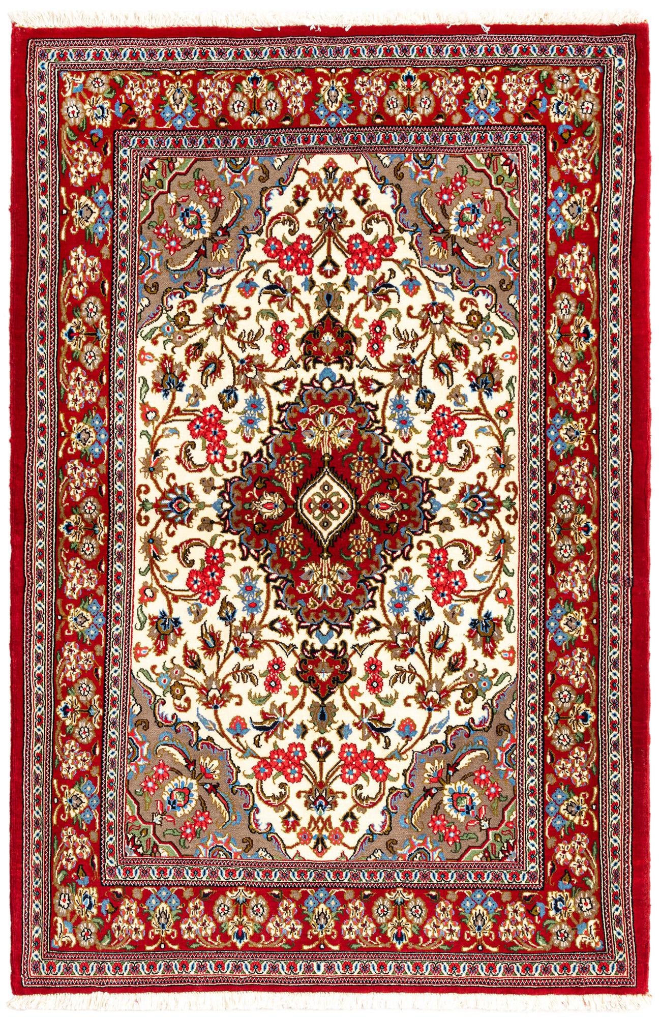 100cm x 155cm anudado a mano Qom Alfombra Persa