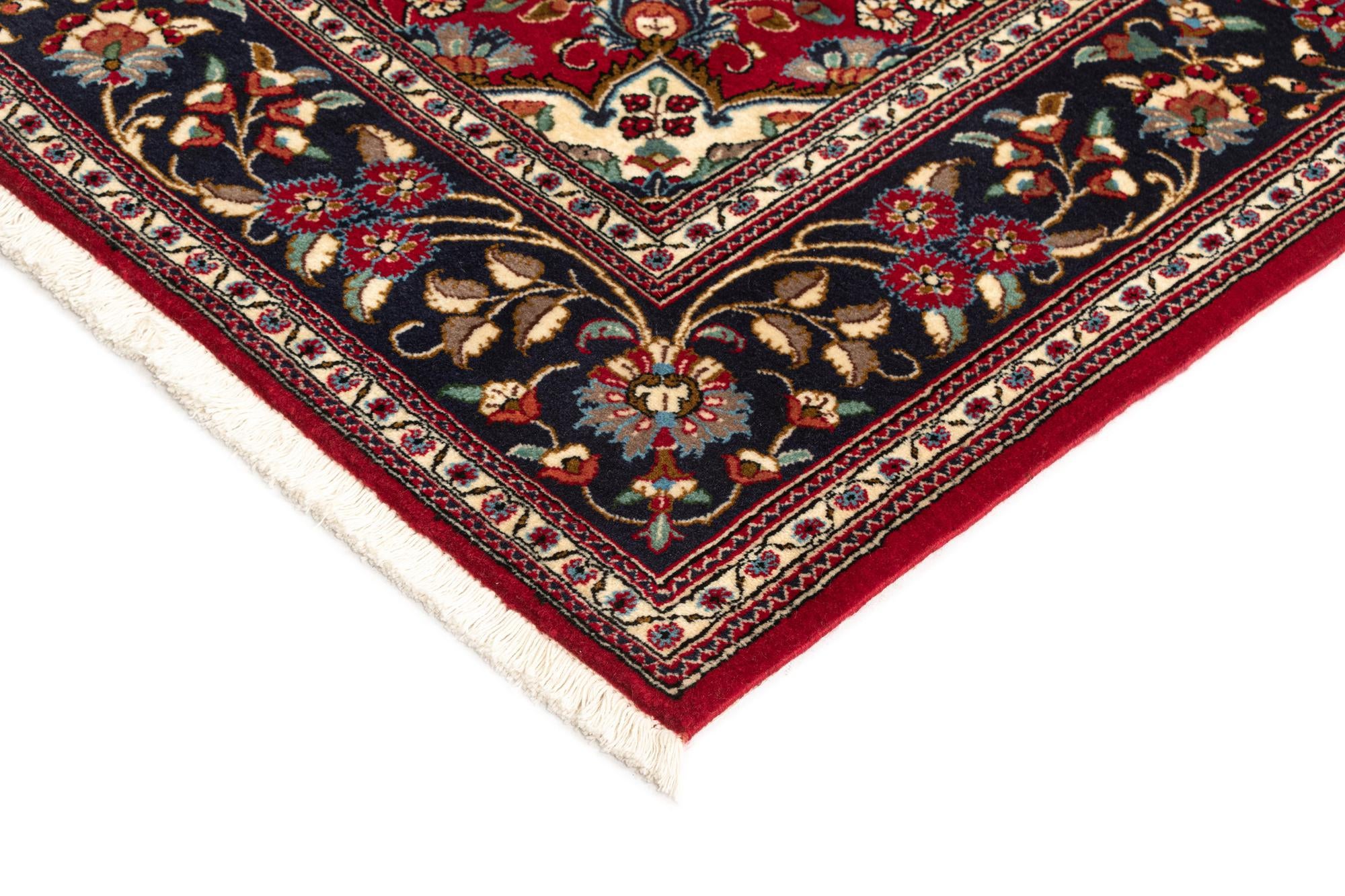 5' 1 x 8' Hand Knotted Qom Persian Rug