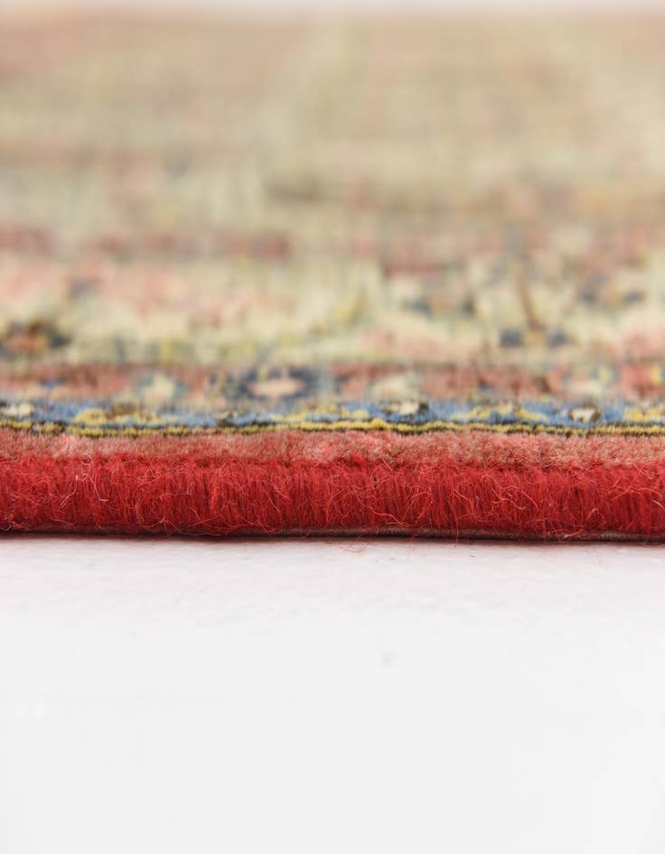 Detail image of 8' 2 x 11' 6  Hand Knotted Qom Persian Wool Rug